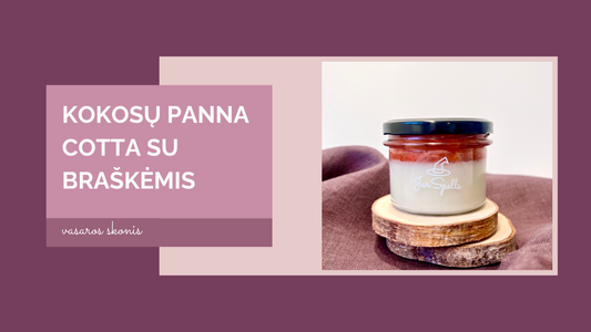 Augalinė Panna Cotta